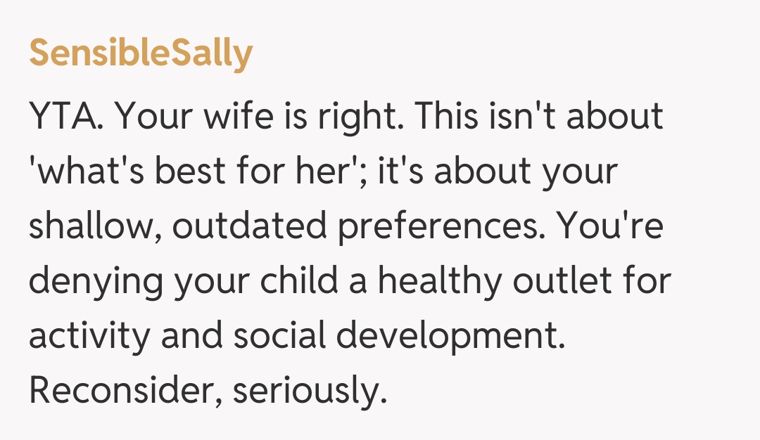 Comentariu de la SensibleSally