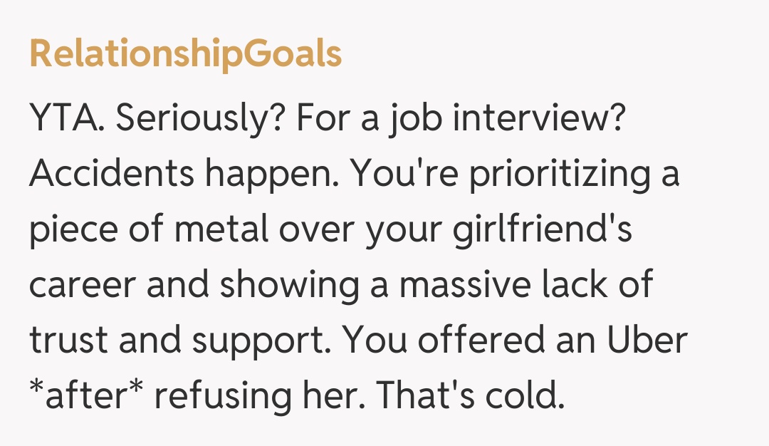 Comentariu de la RelationshipGoals