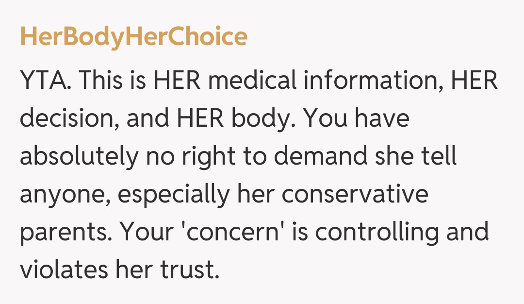 Comentariu de la HerBodyHerChoice