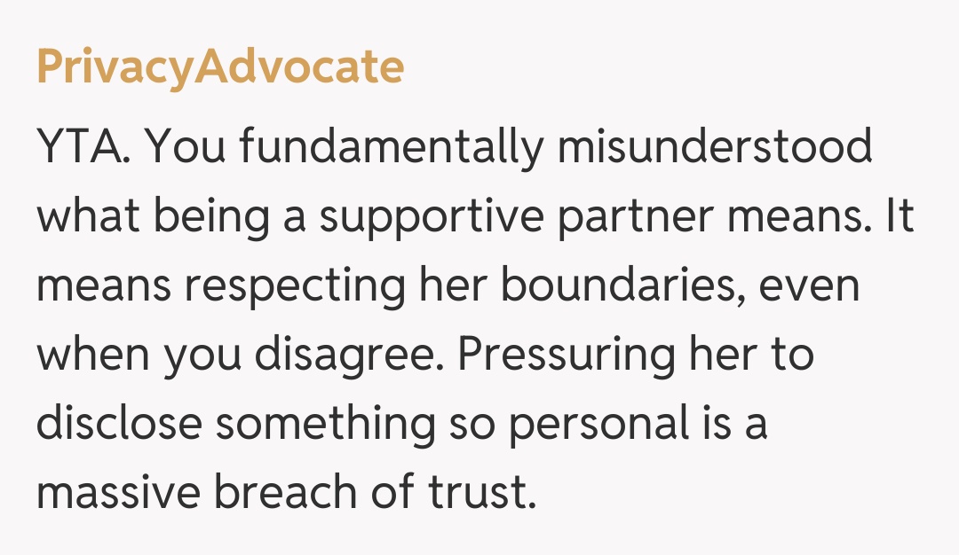 Comentariu de la PrivacyAdvocate