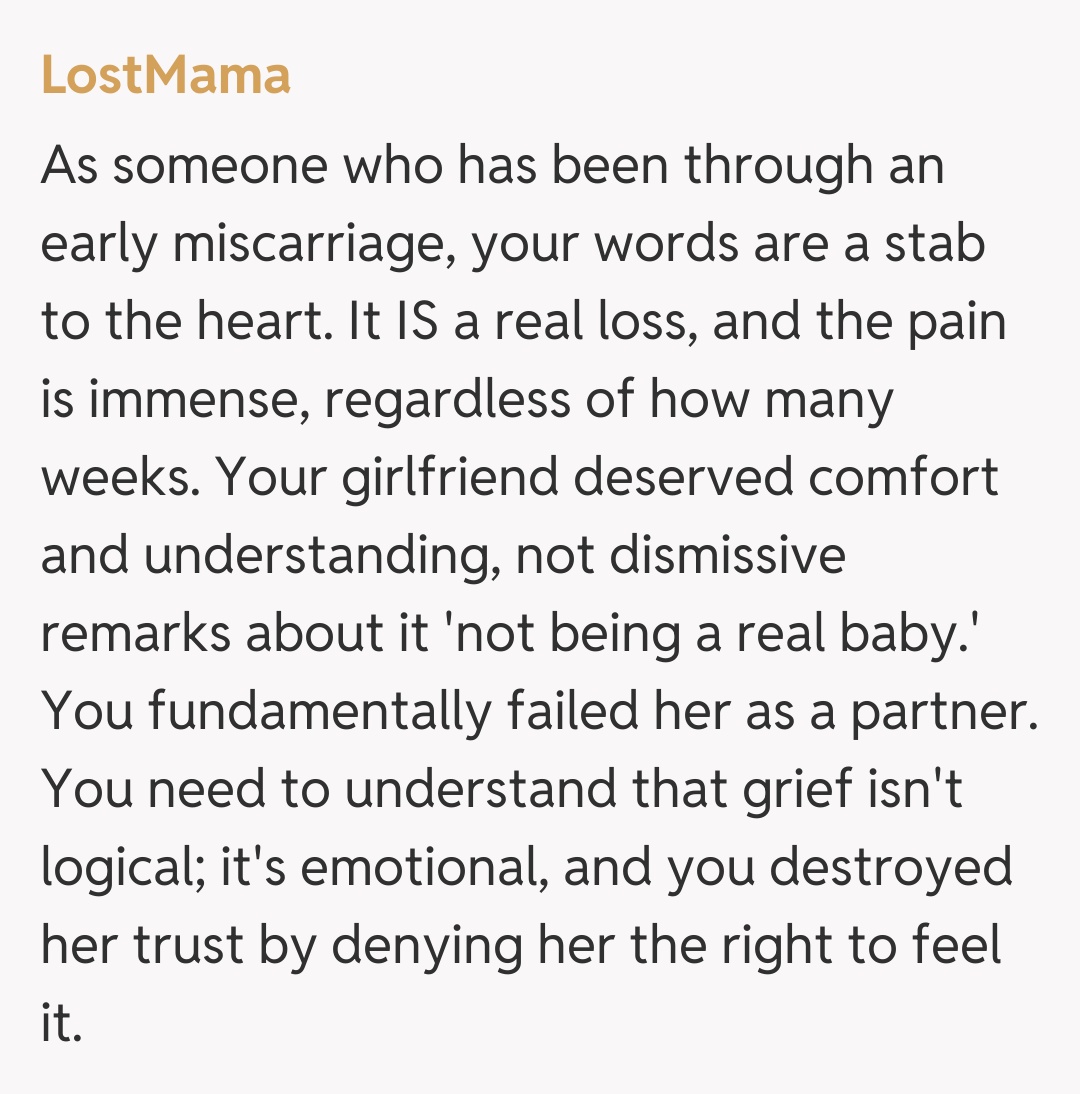 Comentariu de la LostMama