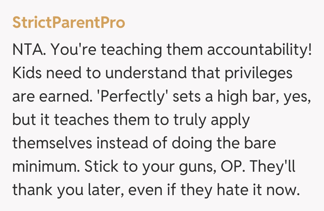 Comentariu de la StrictParentPro