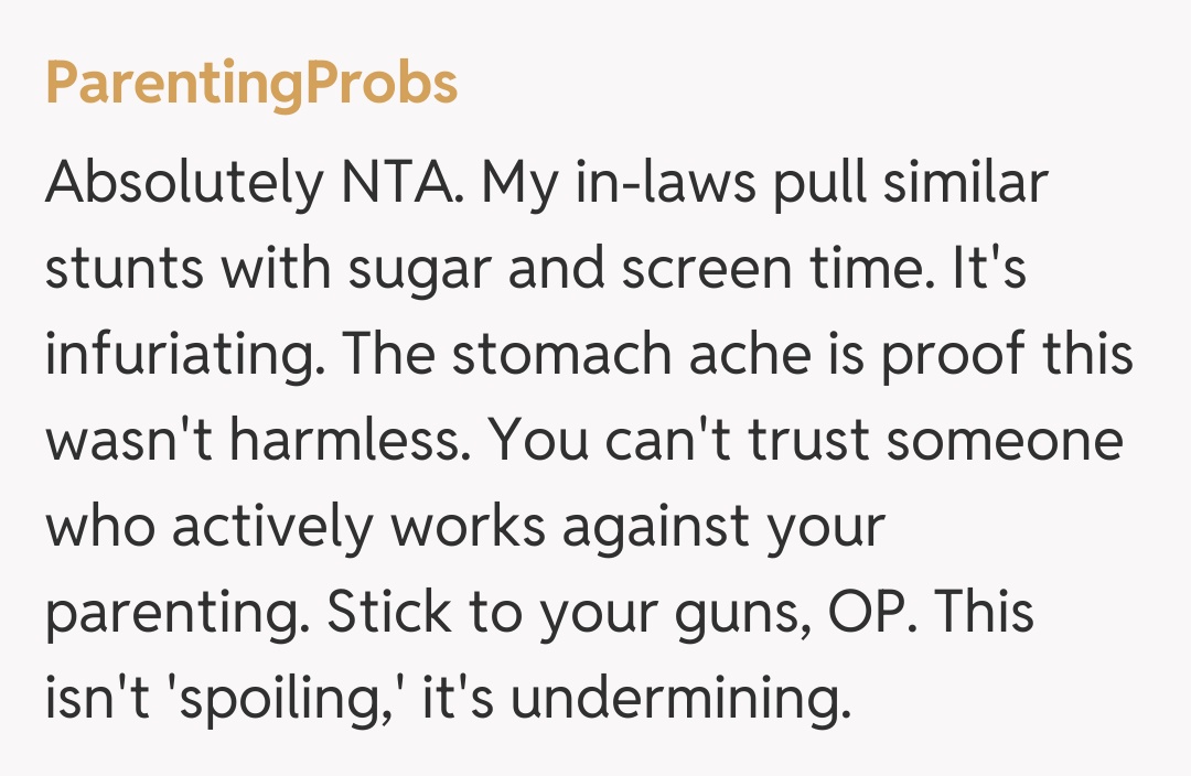 Comentariu de la ParentingProbs