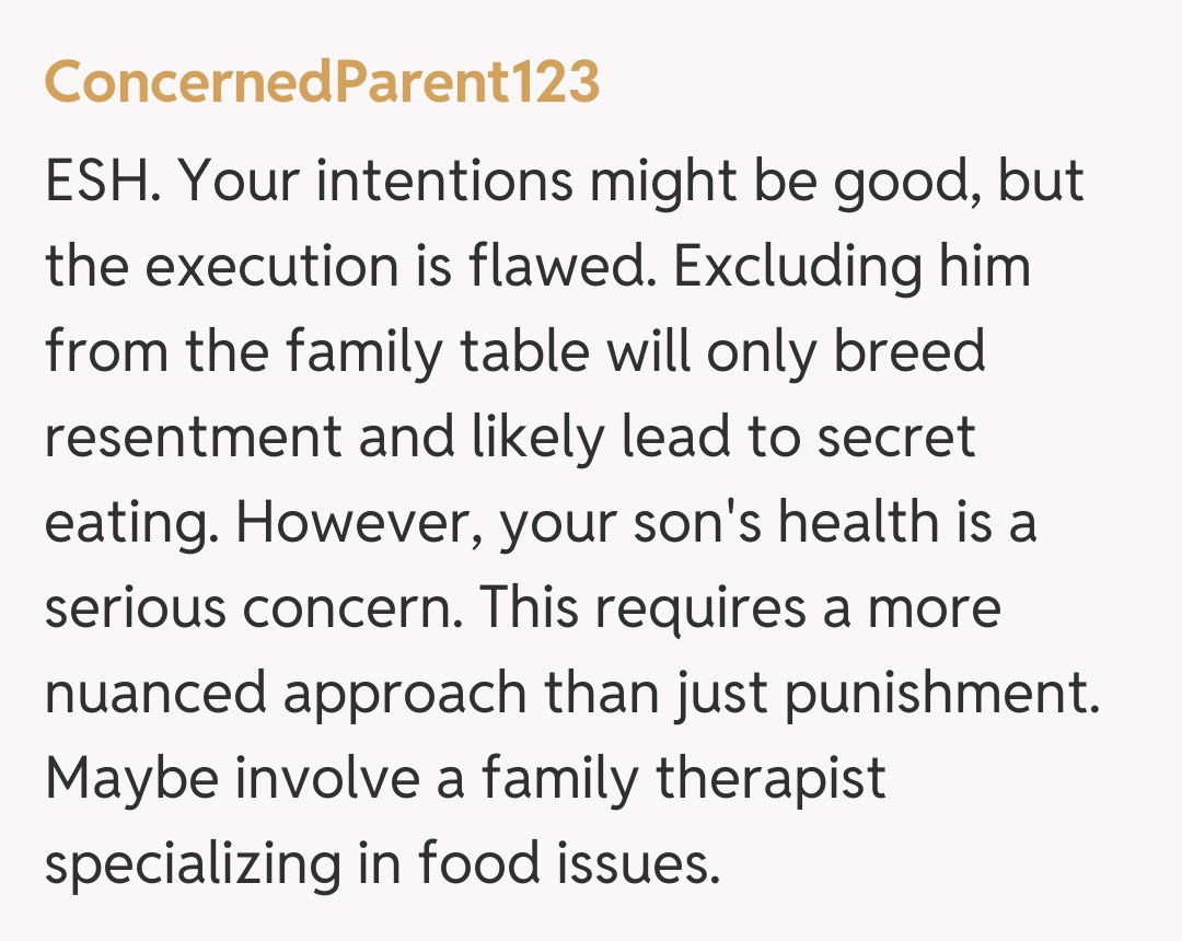 Comentariu de la ConcernedParent123