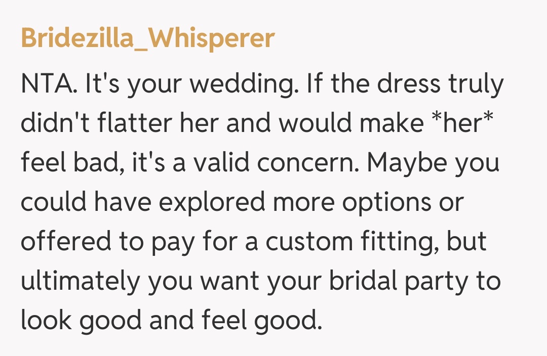 Comentariu de la Bridezilla_Whisperer