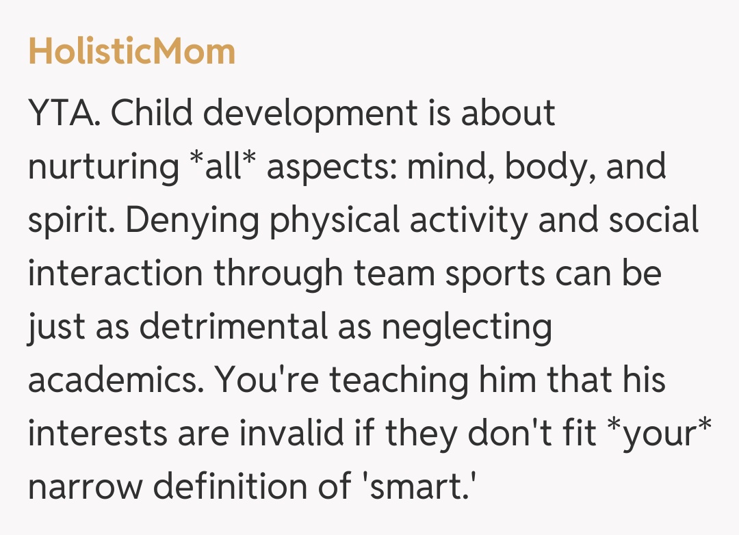 Comentariu de la HolisticMom