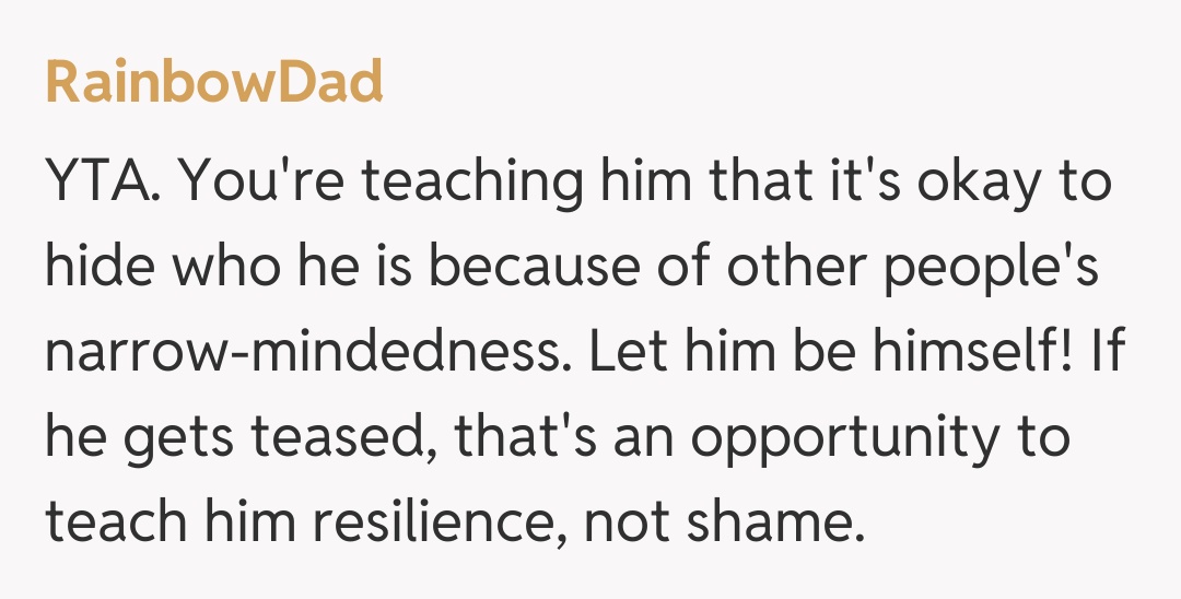 Comentariu de la RainbowDad