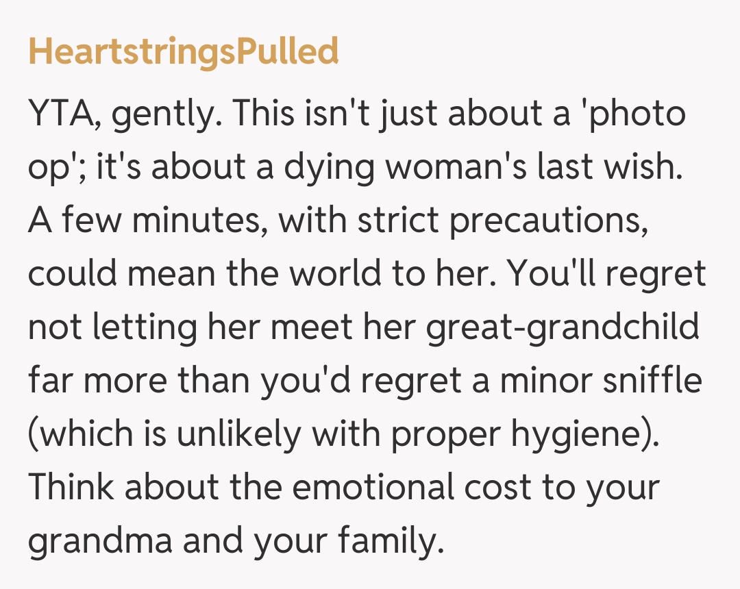 Comentariu de la HeartstringsPulled