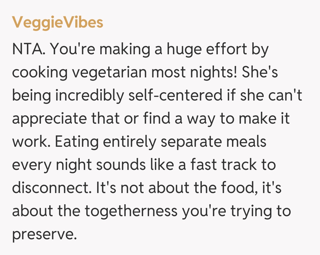 Comentariu de la VeggieVibes