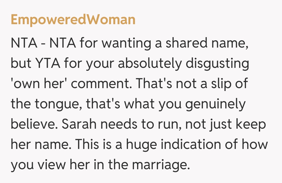 Comentariu de la EmpoweredWoman