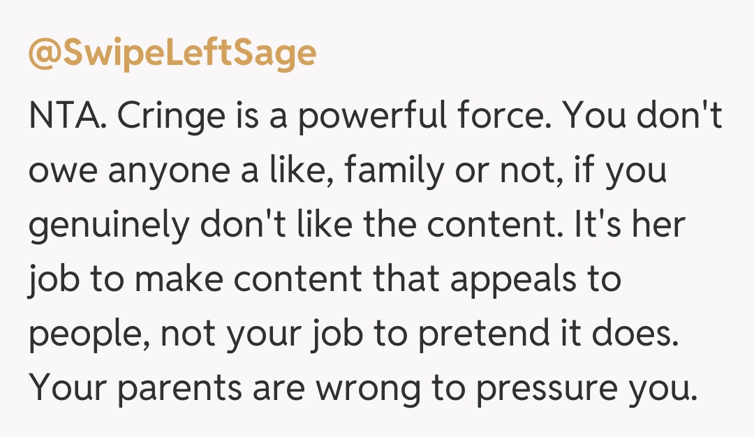 Comentariu de la @SwipeLeftSage