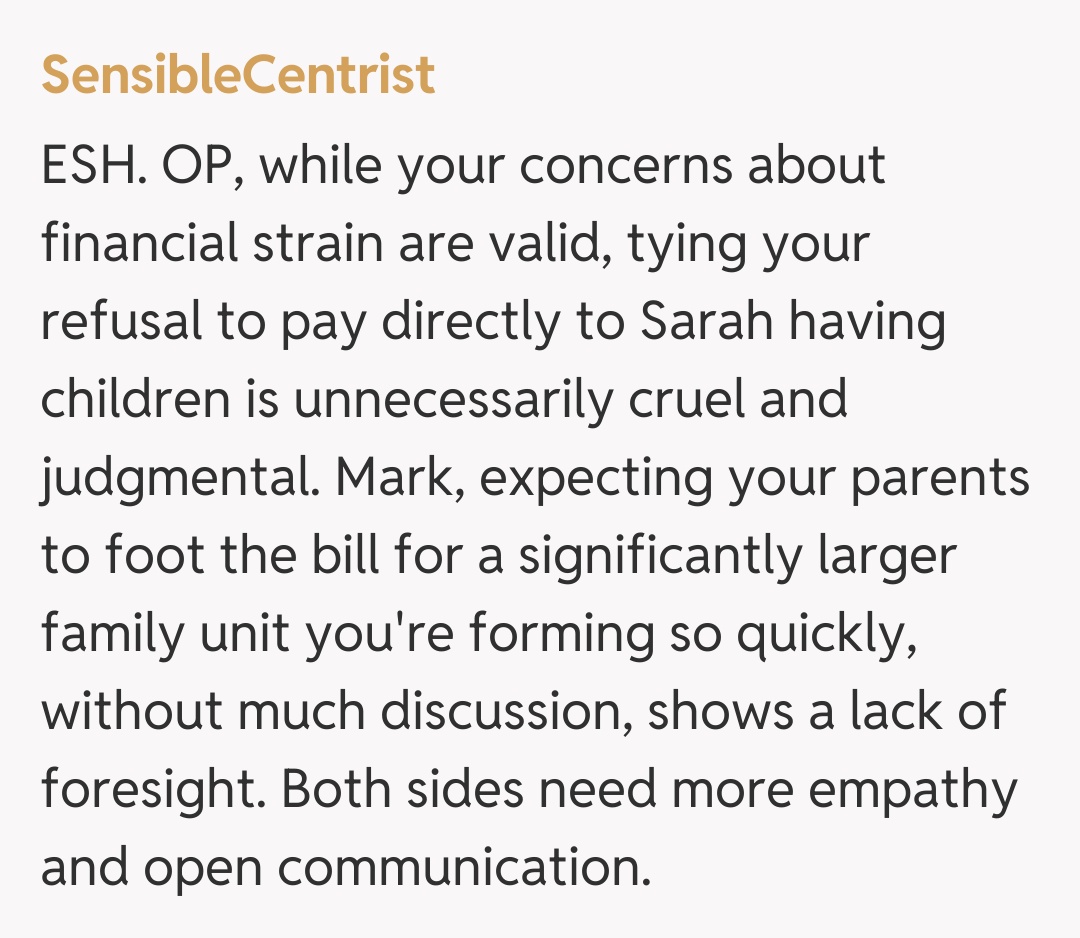 Comentariu de la SensibleCentrist