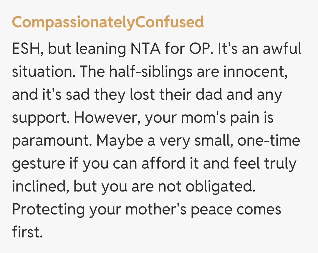 Comentariu de la CompassionatelyConfused