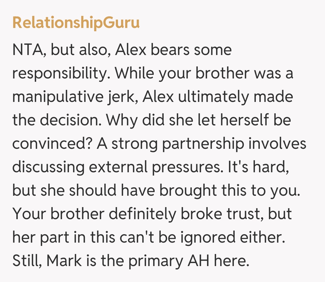 Comentariu de la RelationshipGuru