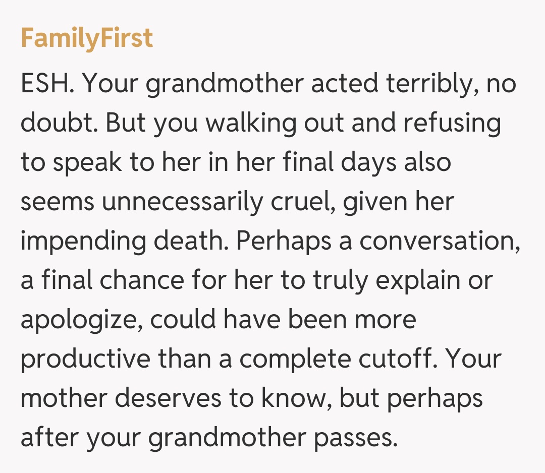 Comentariu de la FamilyFirst