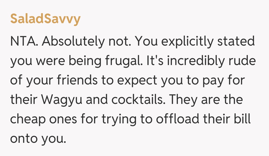 Comentariu de la SaladSavvy