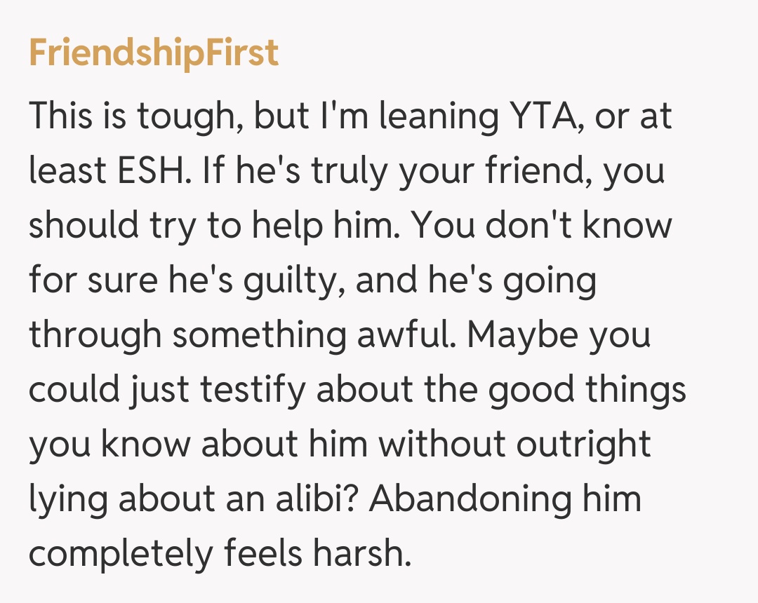 Comentariu de la FriendshipFirst