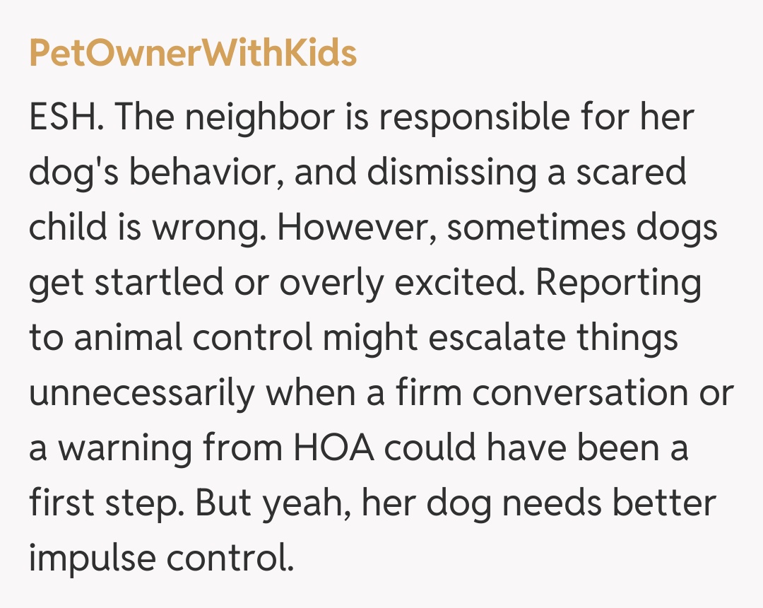 Comentariu de la PetOwnerWithKids