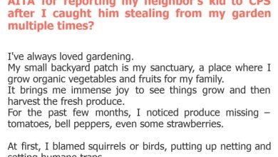 Photo of AITA for reporting my neighbor’s kid to CPS after I caught him stealing from my garden multiple times?