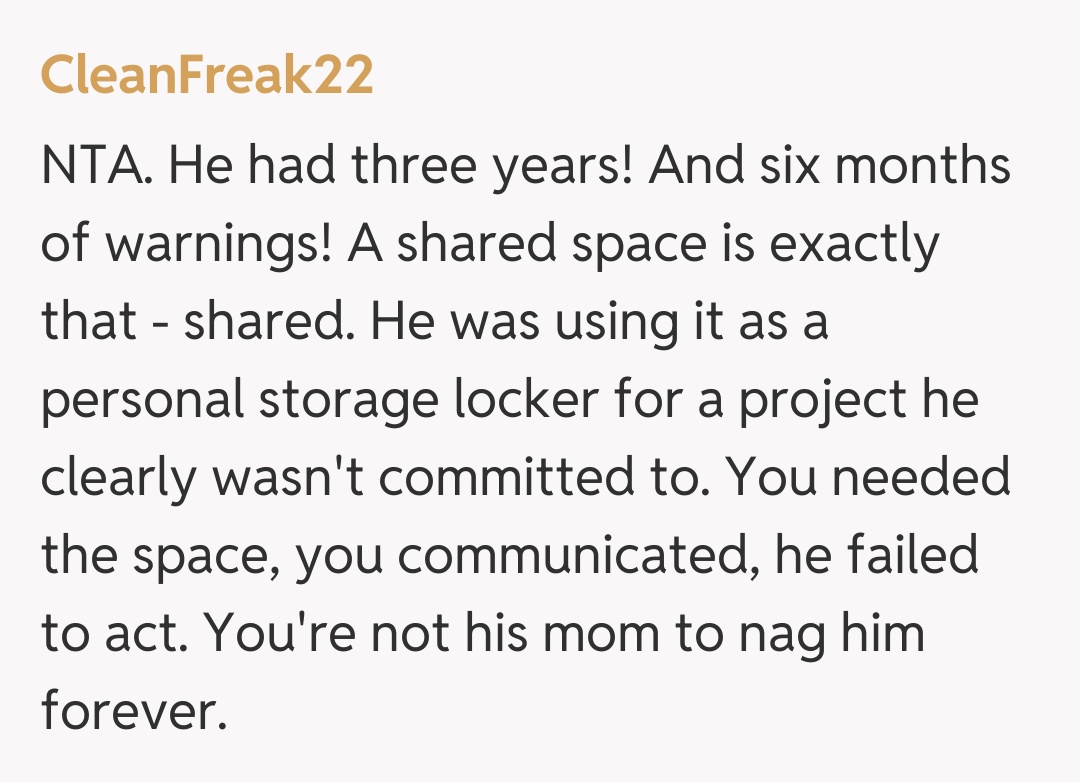 Comentariu de la CleanFreak22