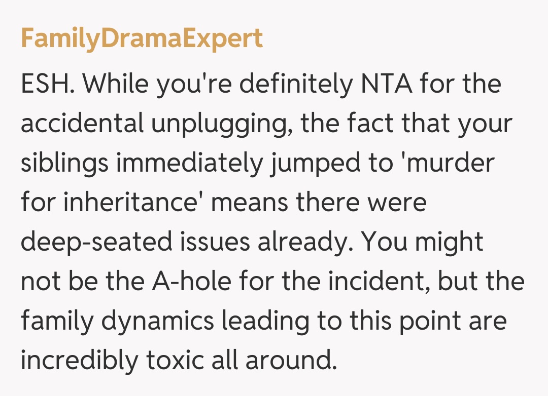 Comentariu de la FamilyDramaExpert