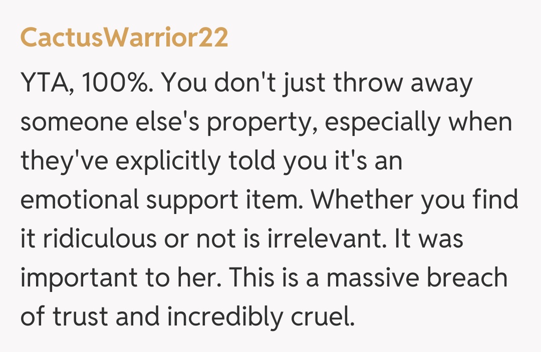 Comentariu de la CactusWarrior22