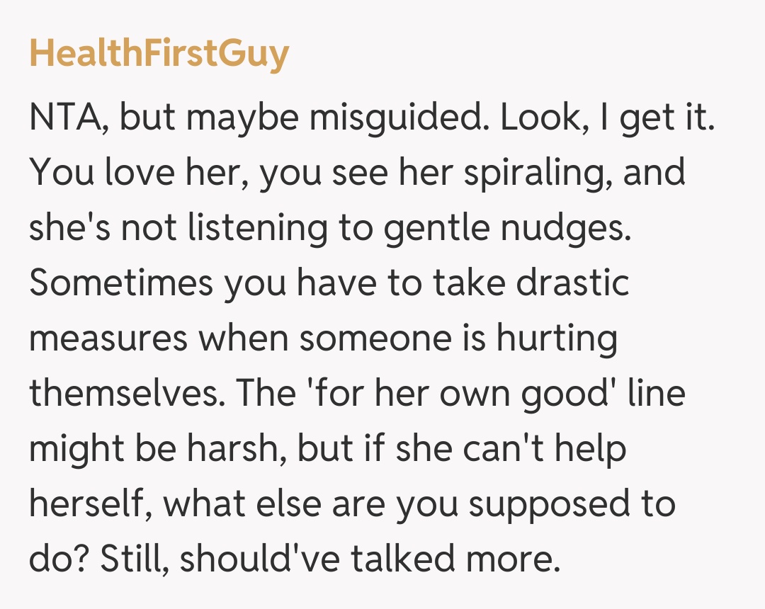 Comentariu de la HealthFirstGuy