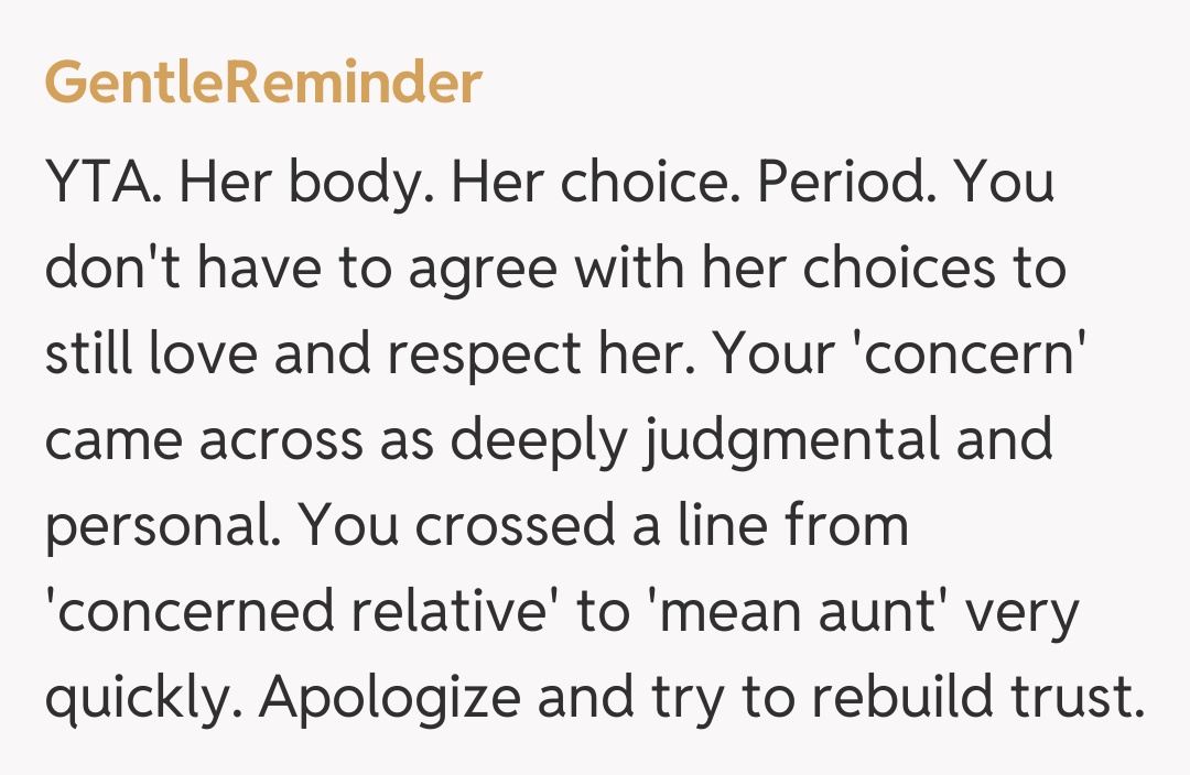 Comentariu de la GentleReminder