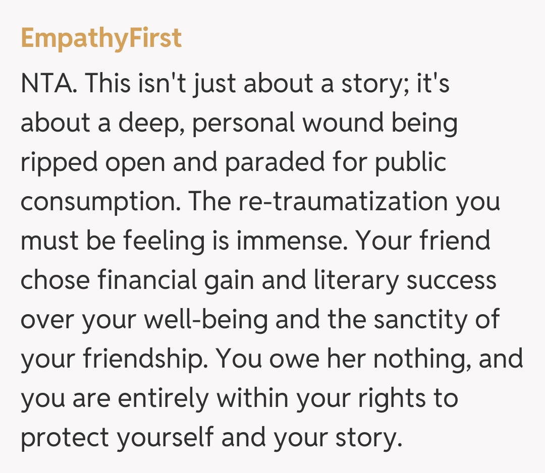 Comentariu de la EmpathyFirst