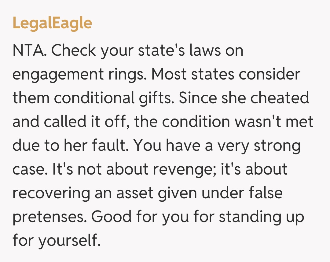 Comentariu de la LegalEagle