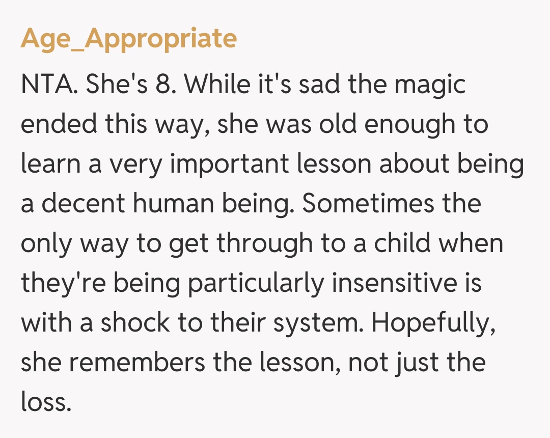 Comentariu de la Age_Appropriate