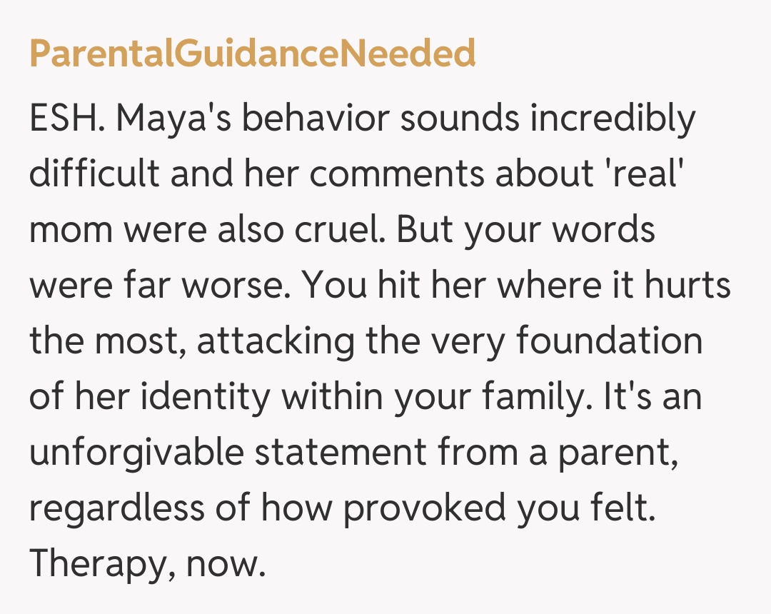 Comentariu de la ParentalGuidanceNeeded