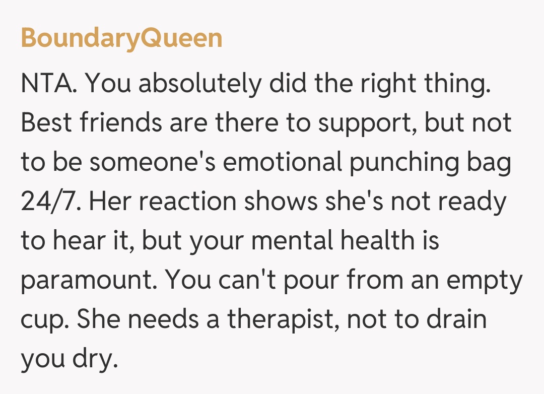 Comentariu de la BoundaryQueen