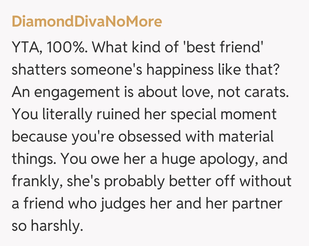 Comentariu de la DiamondDivaNoMore