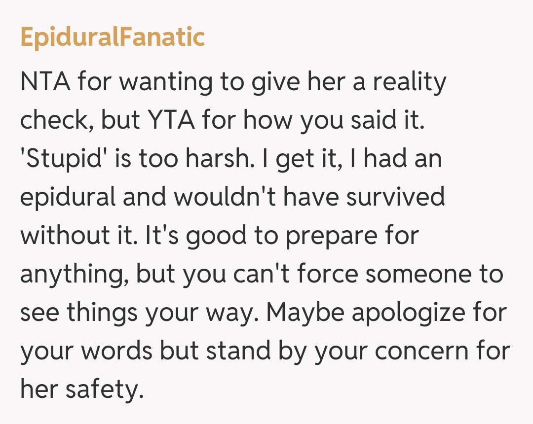 Comentariu de la EpiduralFanatic