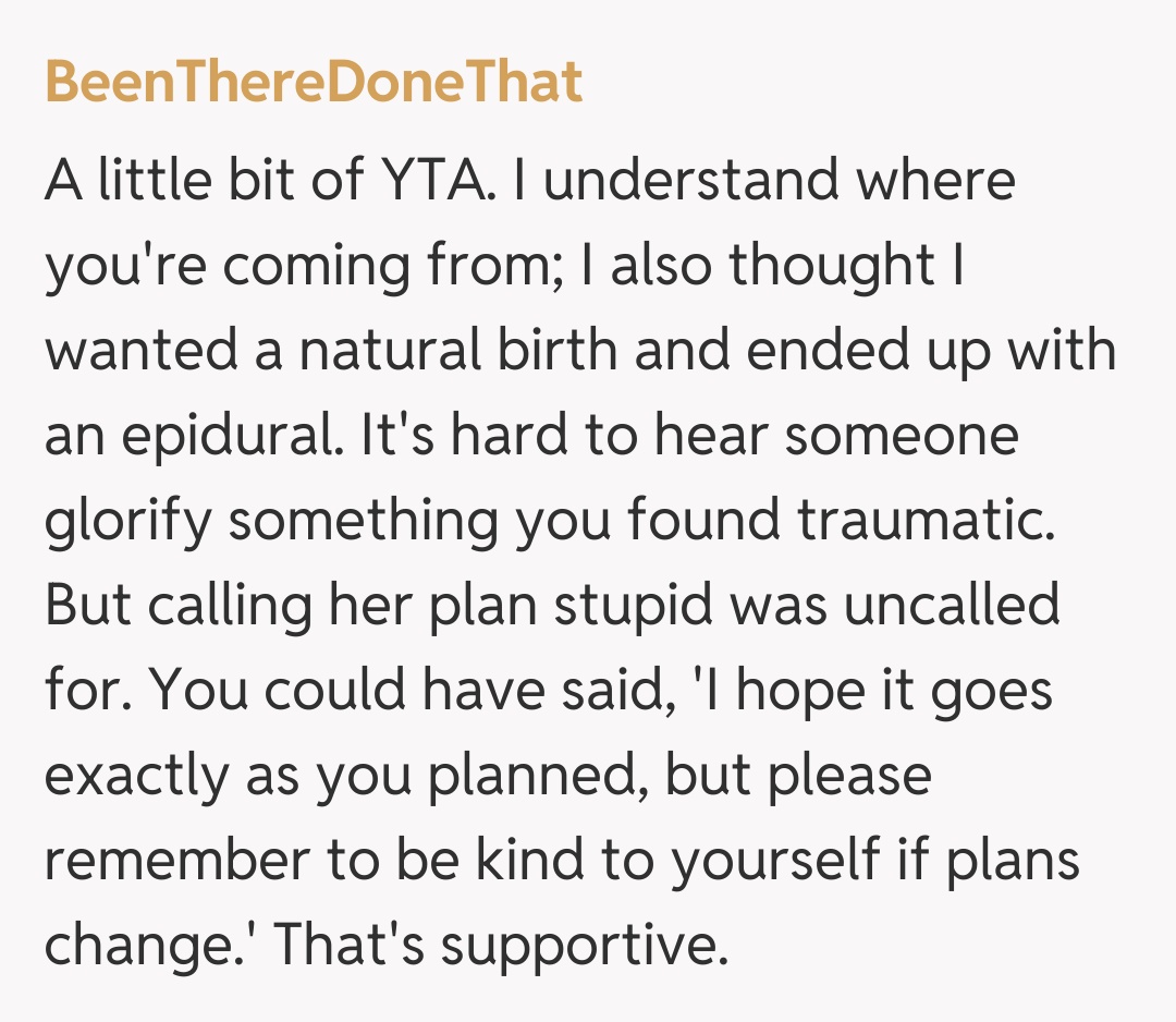 Comentariu de la BeenThereDoneThat