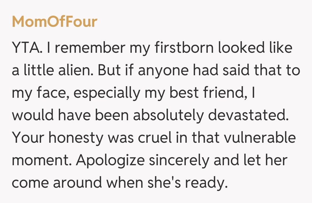 Comentariu de la MomOfFour