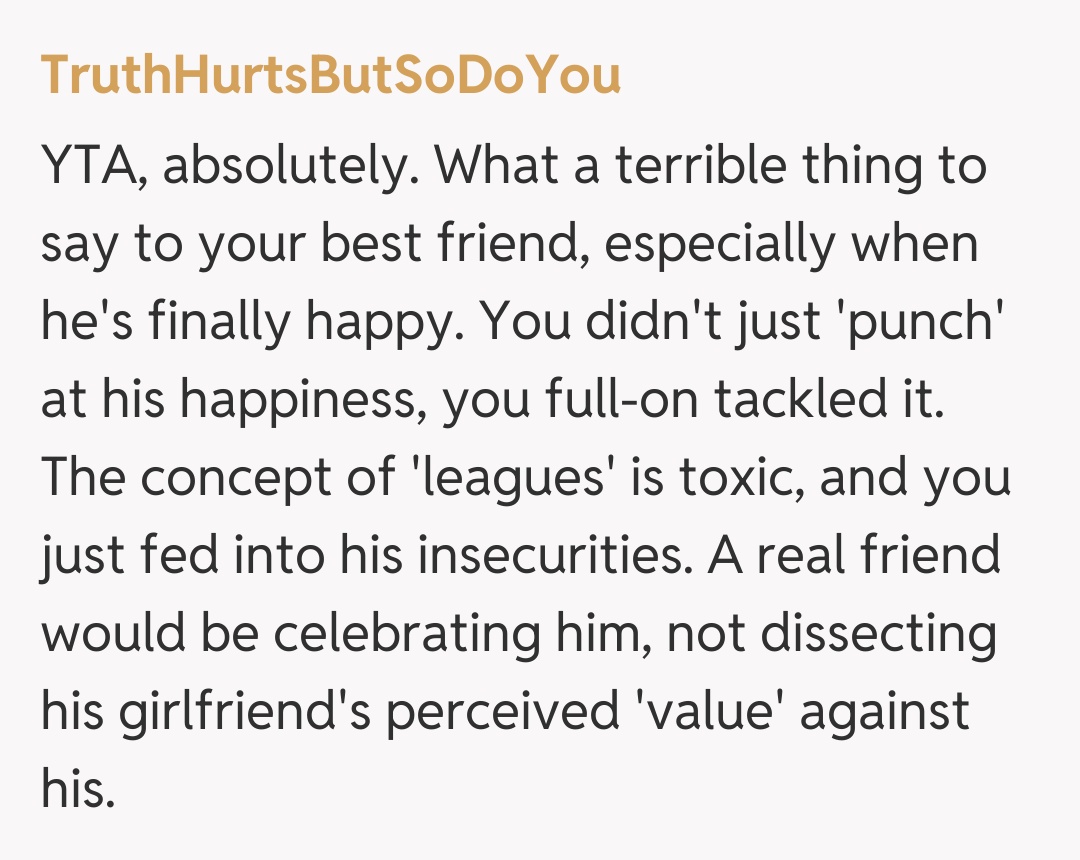 Comentariu de la TruthHurtsButSoDoYou