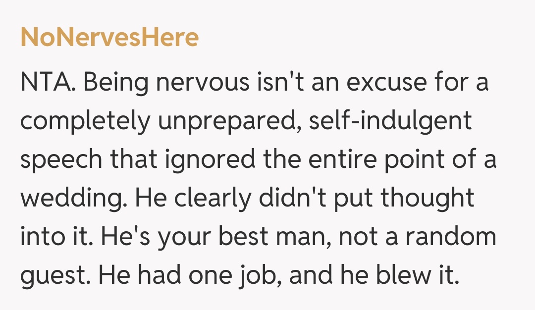 Comentariu de la NoNervesHere