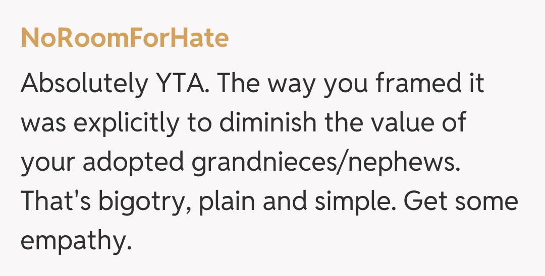 Comentariu de la NoRoomForHate