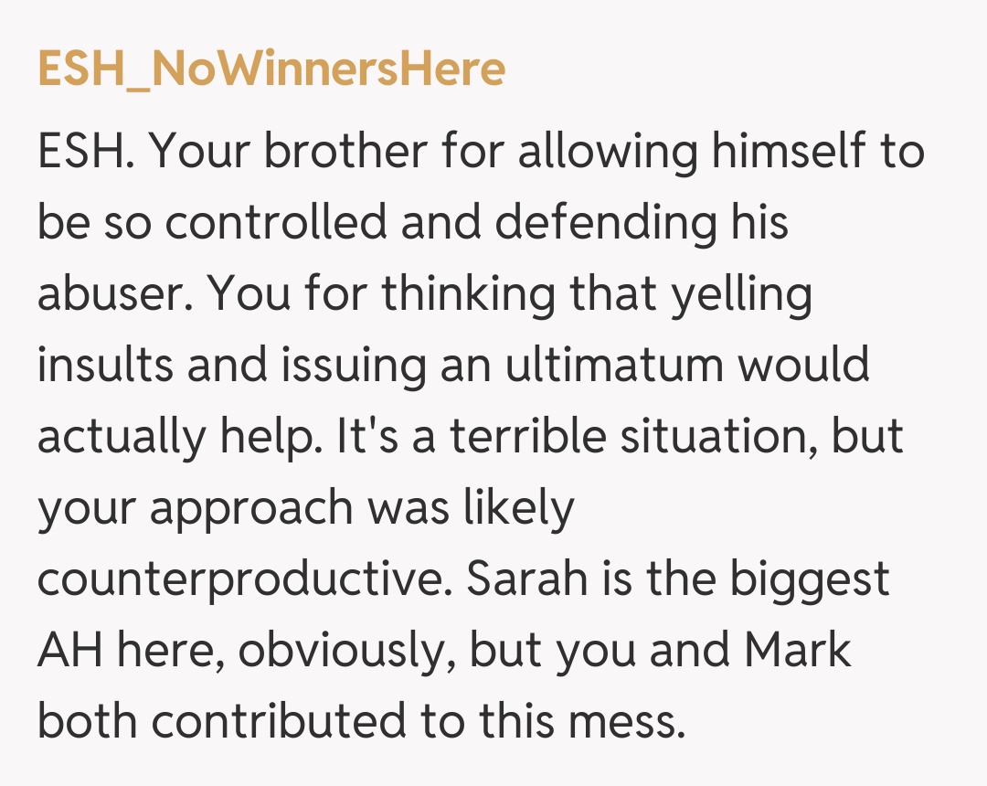 Comentariu de la ESH_NoWinnersHere