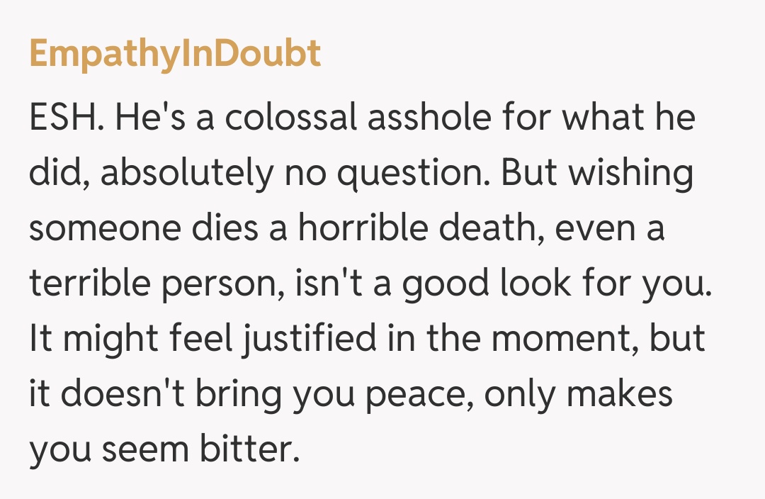 Comentariu de la EmpathyInDoubt