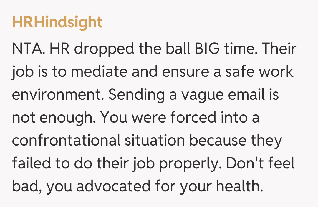 Comentariu de la HRHindsight