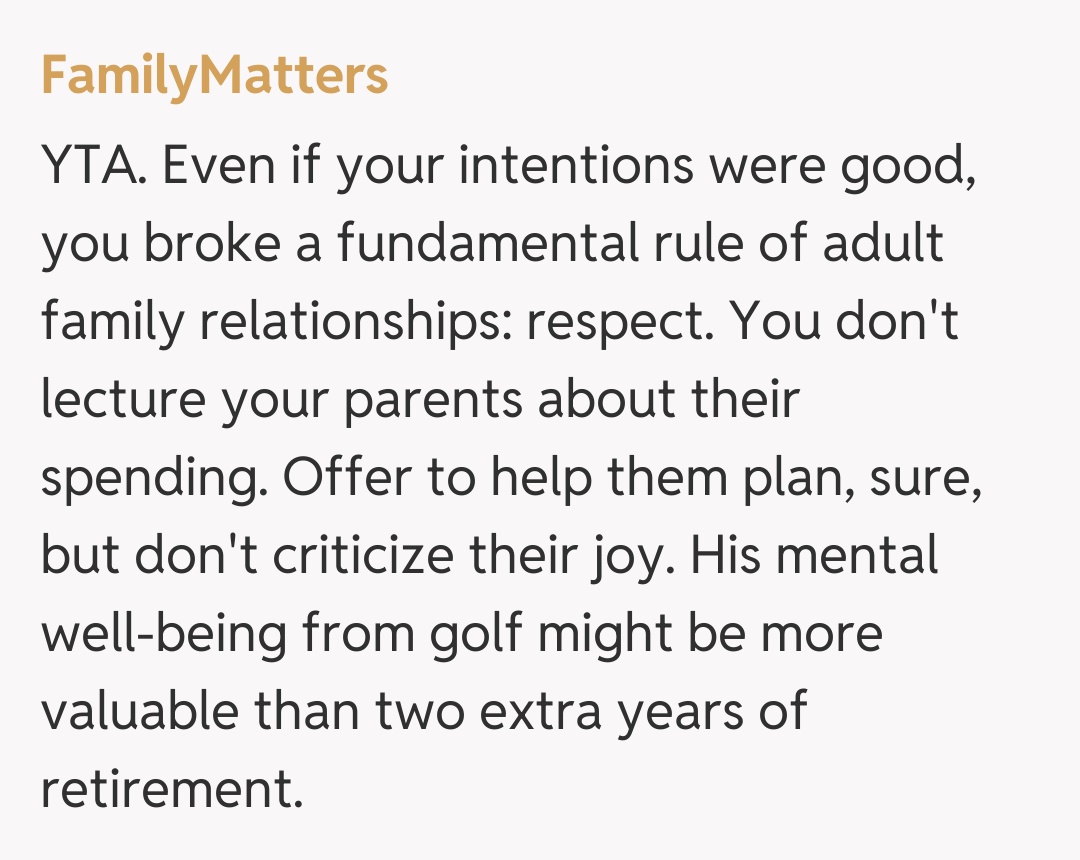 Comentariu de la FamilyMatters