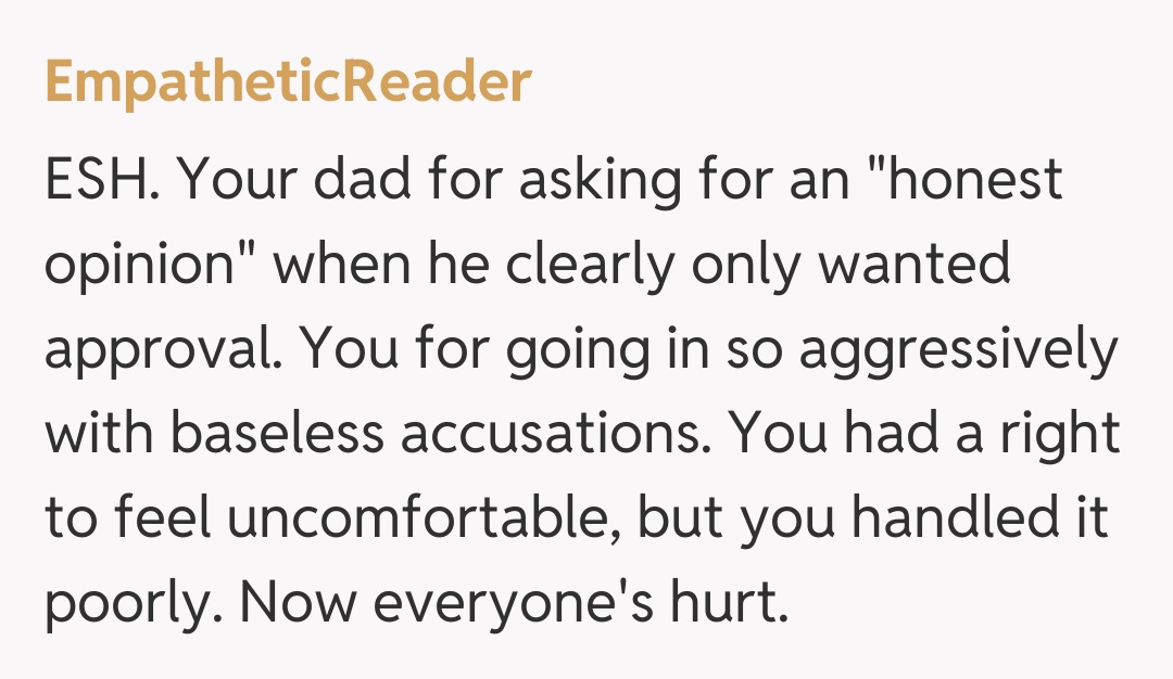 Comentariu de la EmpatheticReader