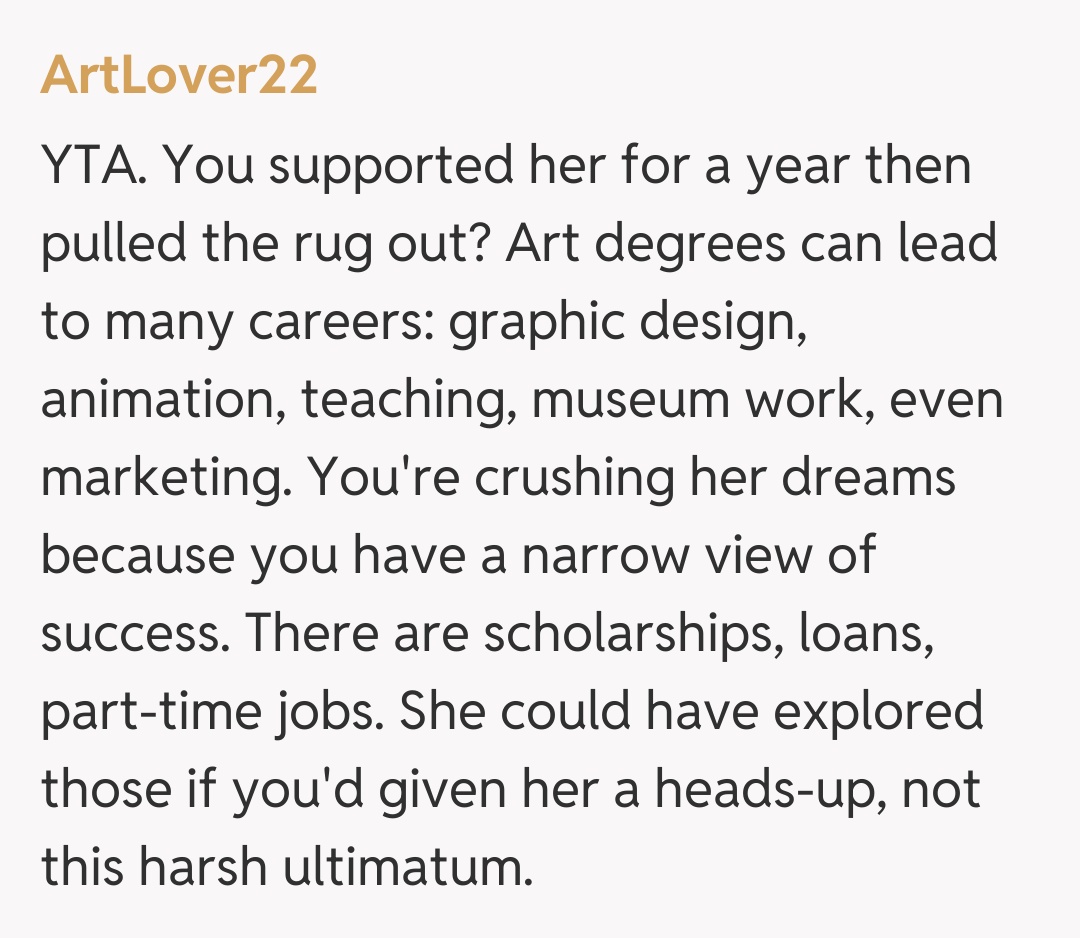 Comentariu de la ArtLover22