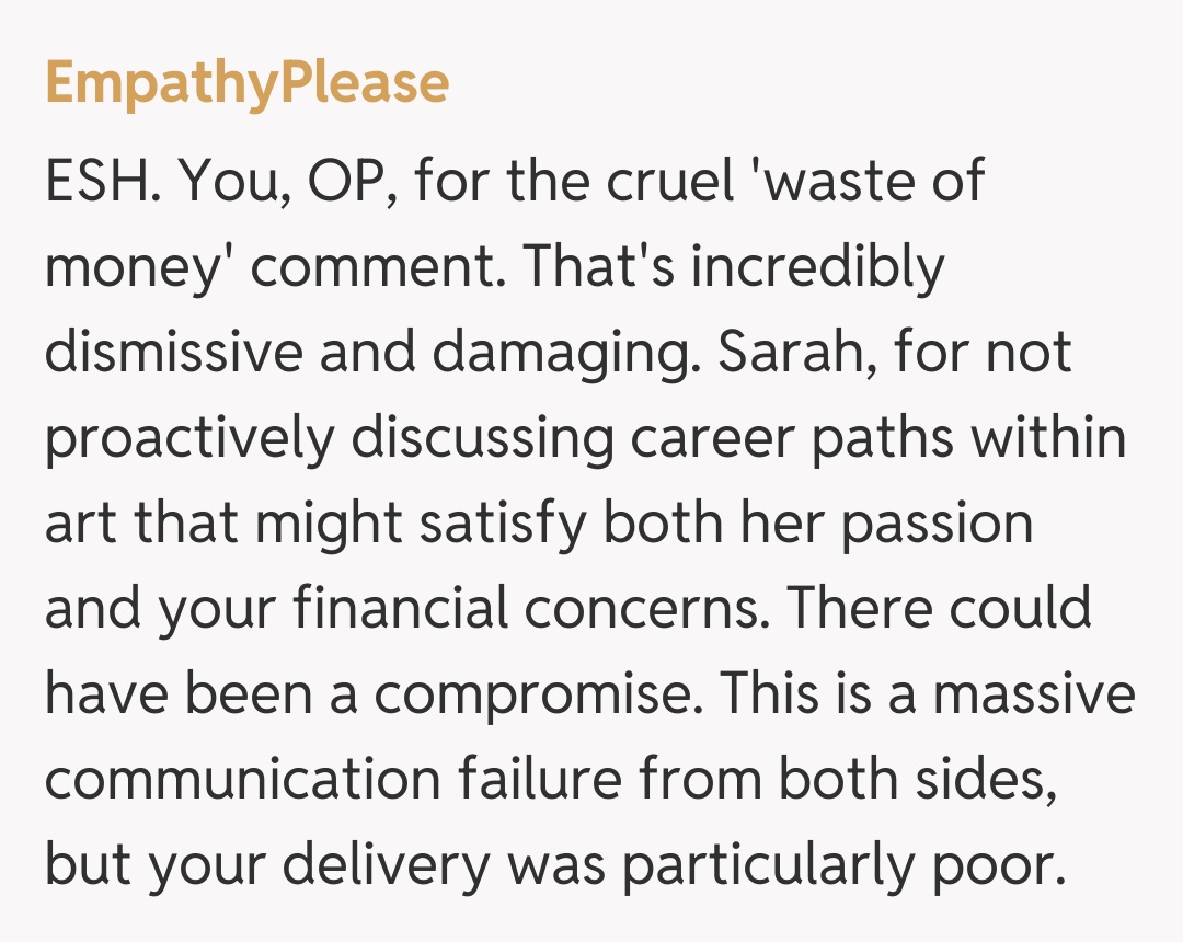 Comentariu de la EmpathyPlease