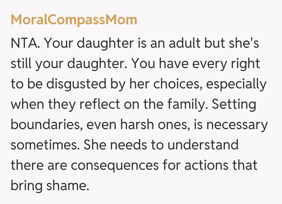 Comentariu de la MoralCompassMom