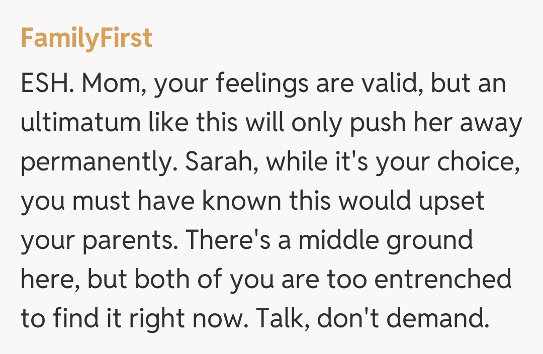 Comentariu de la FamilyFirst