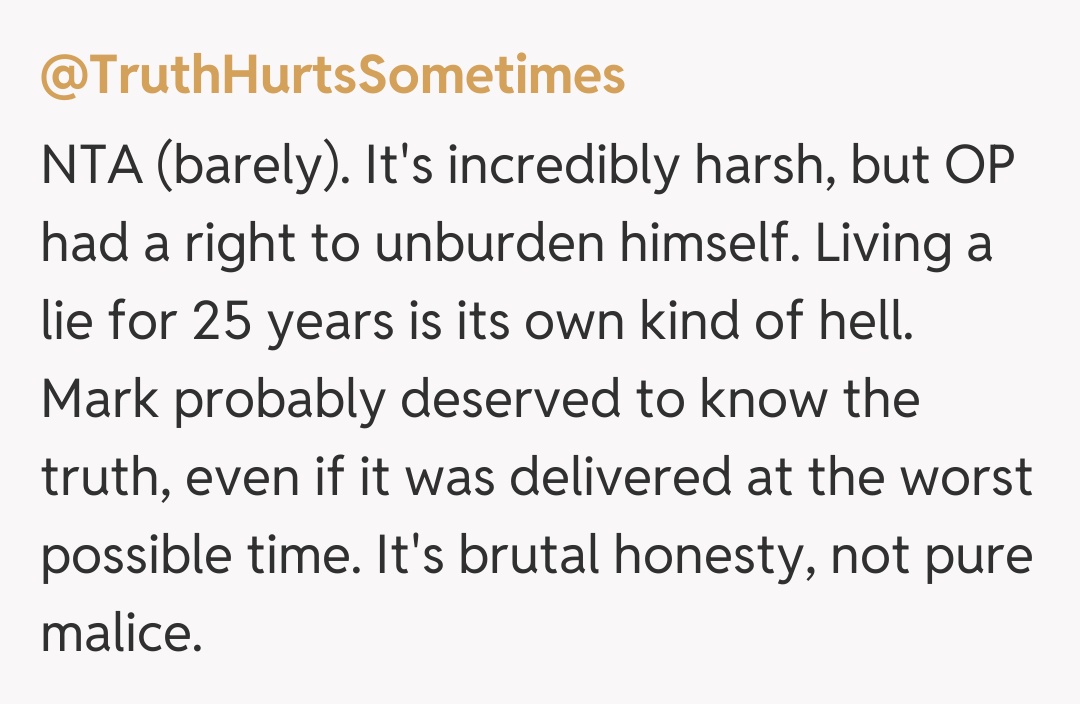 Comentariu de la @TruthHurtsSometimes